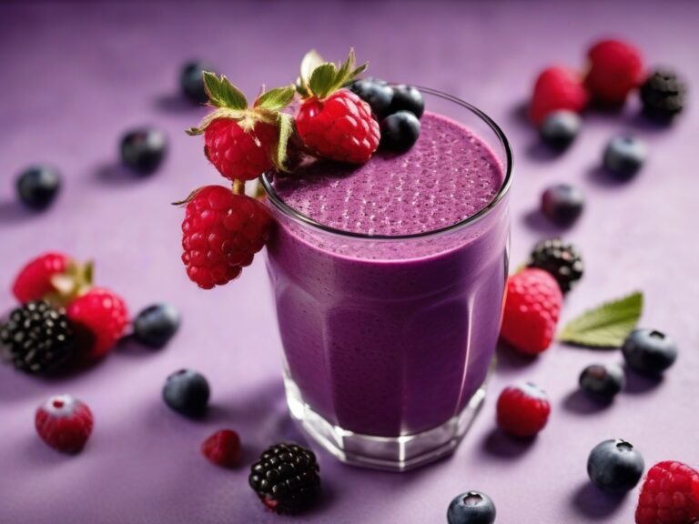 Proteiinimarjasmoothie